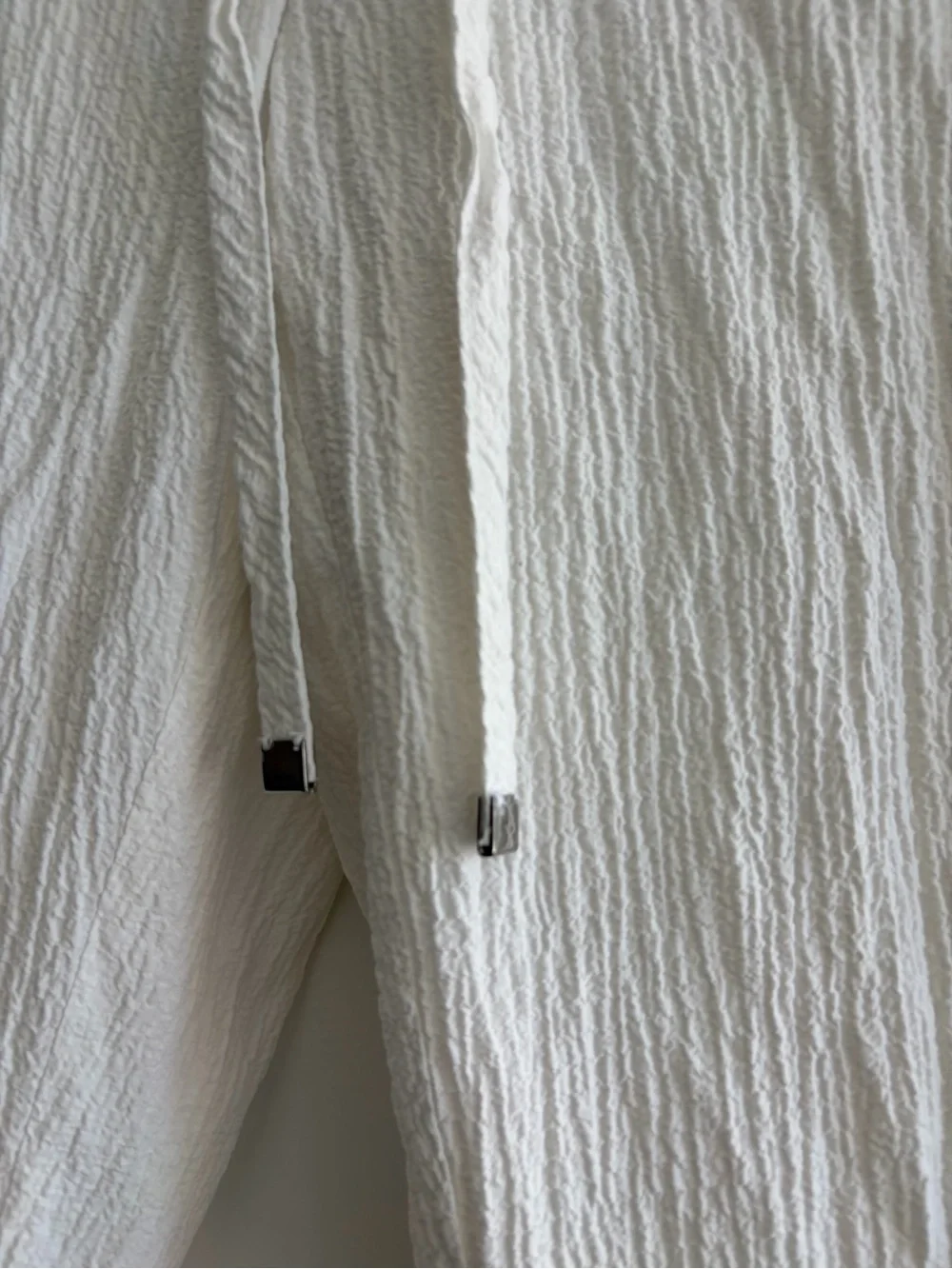 Calvin Klein Linen White Lightweight Pants - Picture 2 of 4